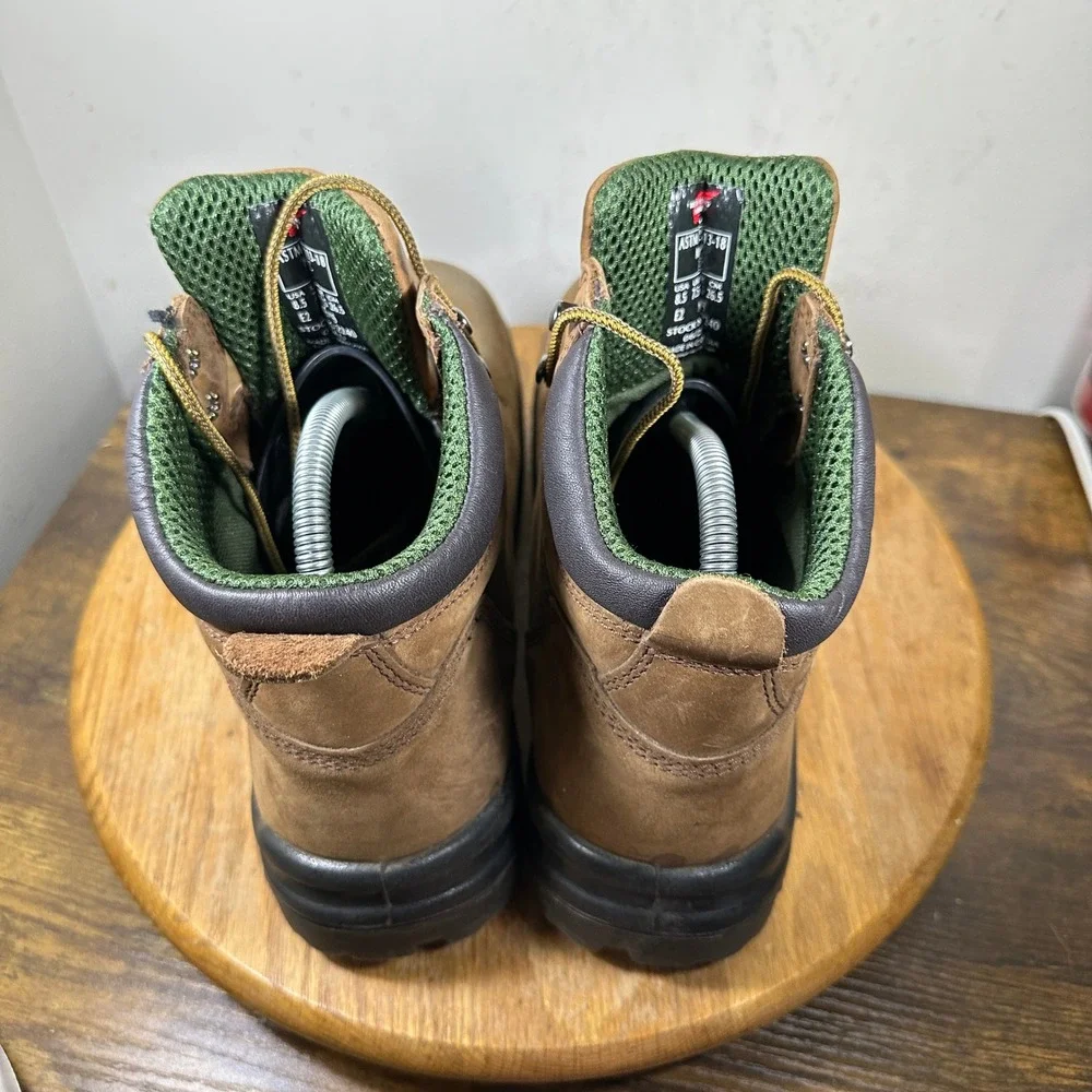 Red Wing King Toe 2240 Mens 8.5 E2 Brown Leather Waterproof Safety Work Boots